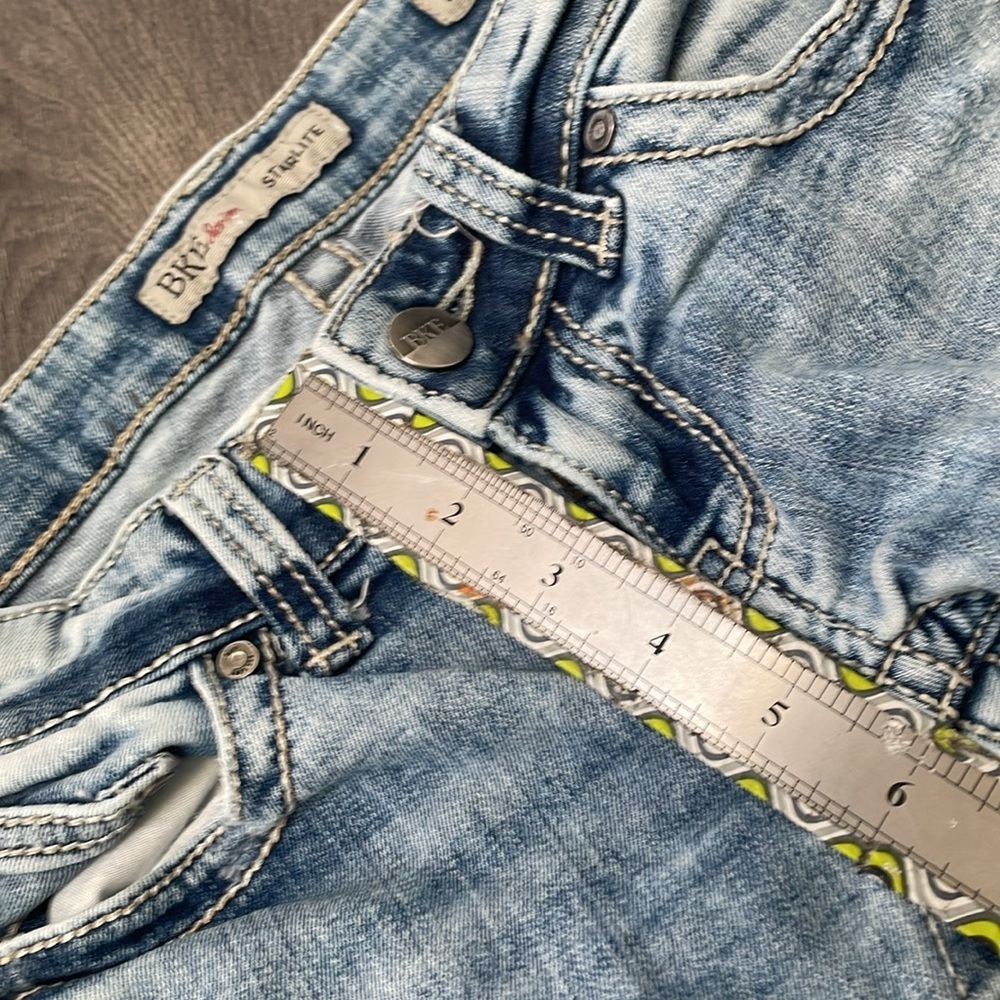 Starlite BKE jeans acid washed straight leg size 24 - Picture 12 of 14